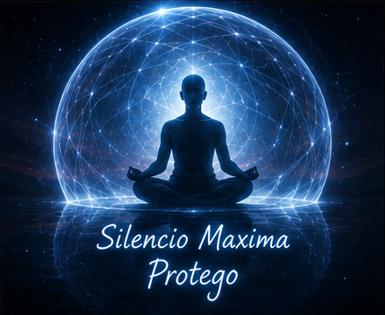 Silencio Maxima with a Protego sphere around the mind